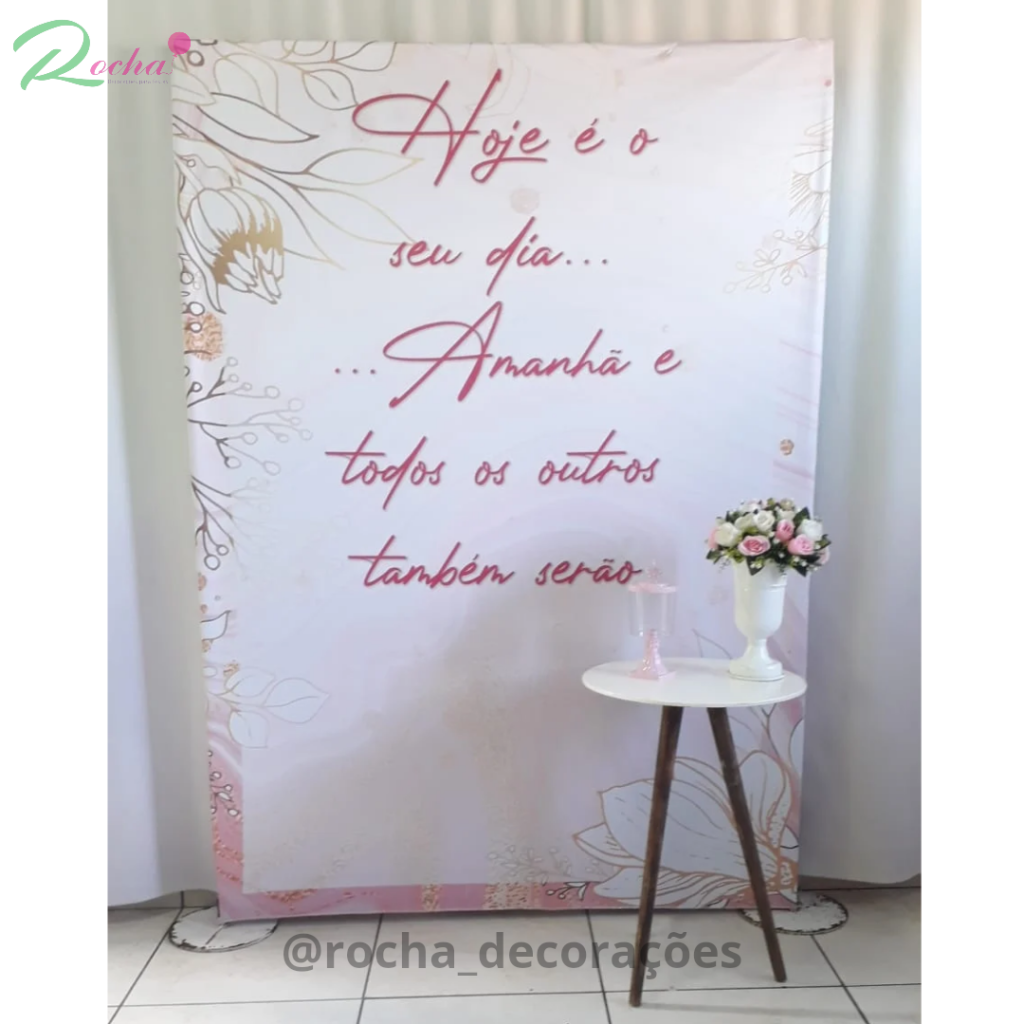 Hoje É Seu Dia... Cenario - Rocha Decorações