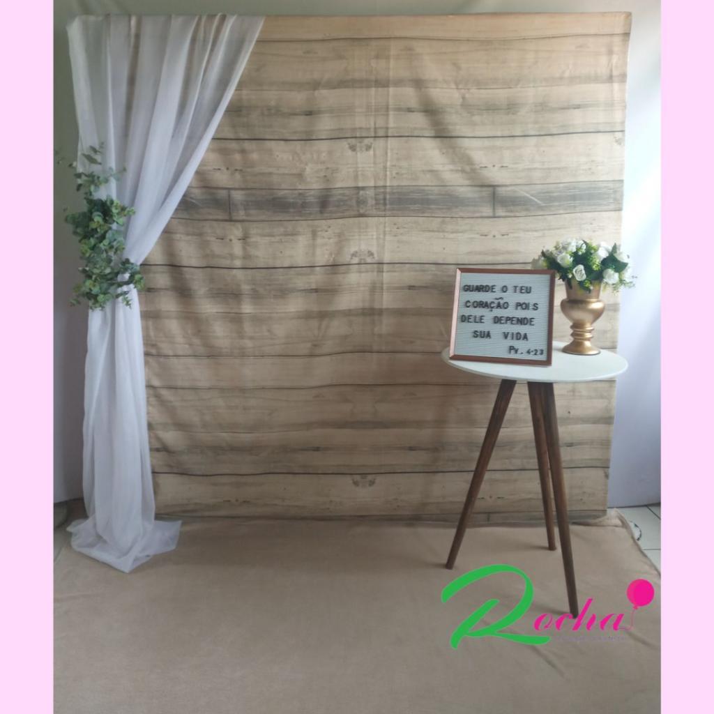 Composição Rustica Clean Para Cenario E Área de Fotos Kit40514 - Rocha Decorações