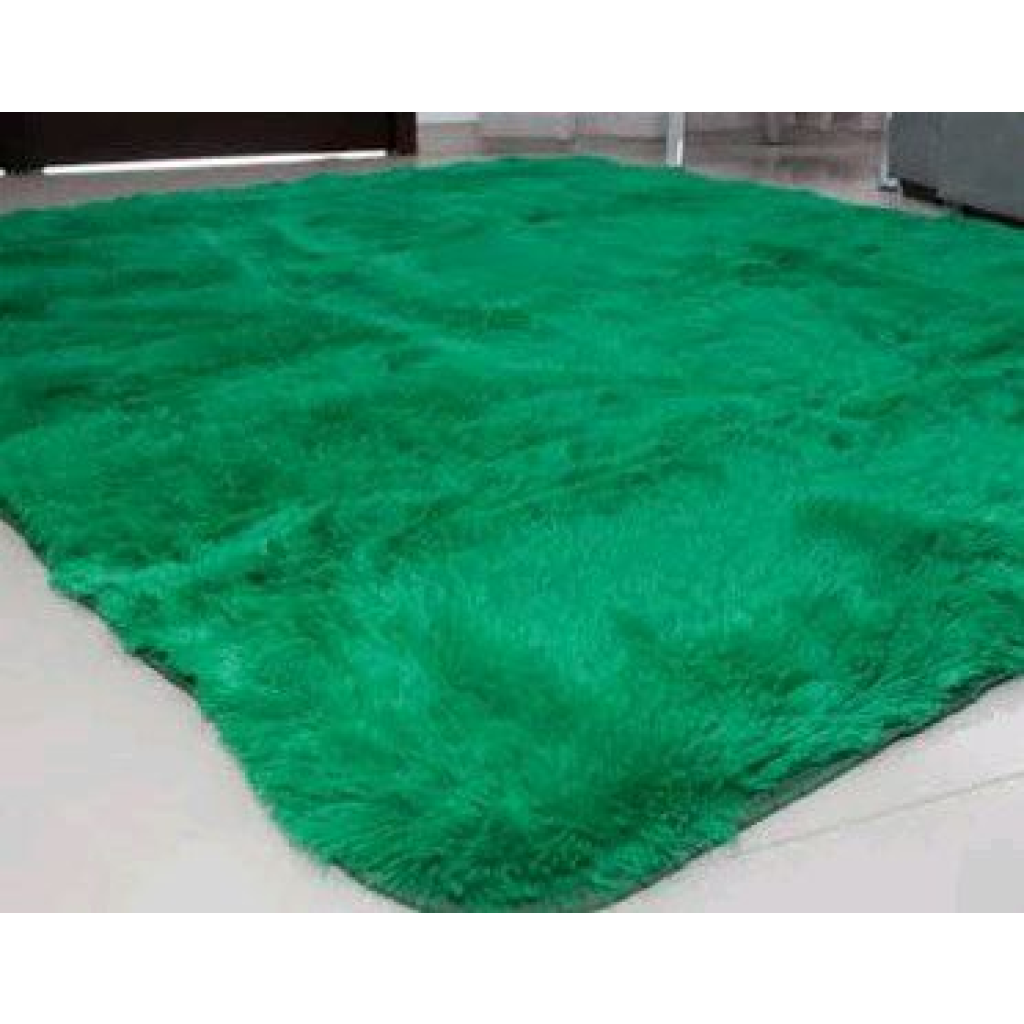 Tapete Felpudo Verde Escuro 2,00 X 1,40M. - Rocha Decorações