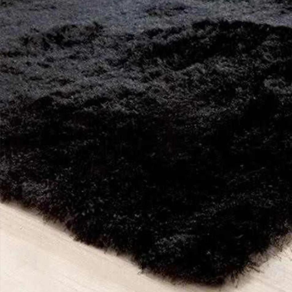 Tapete Felpudo Cor Preto 2,00 X 1,40M. - Rocha Decorações