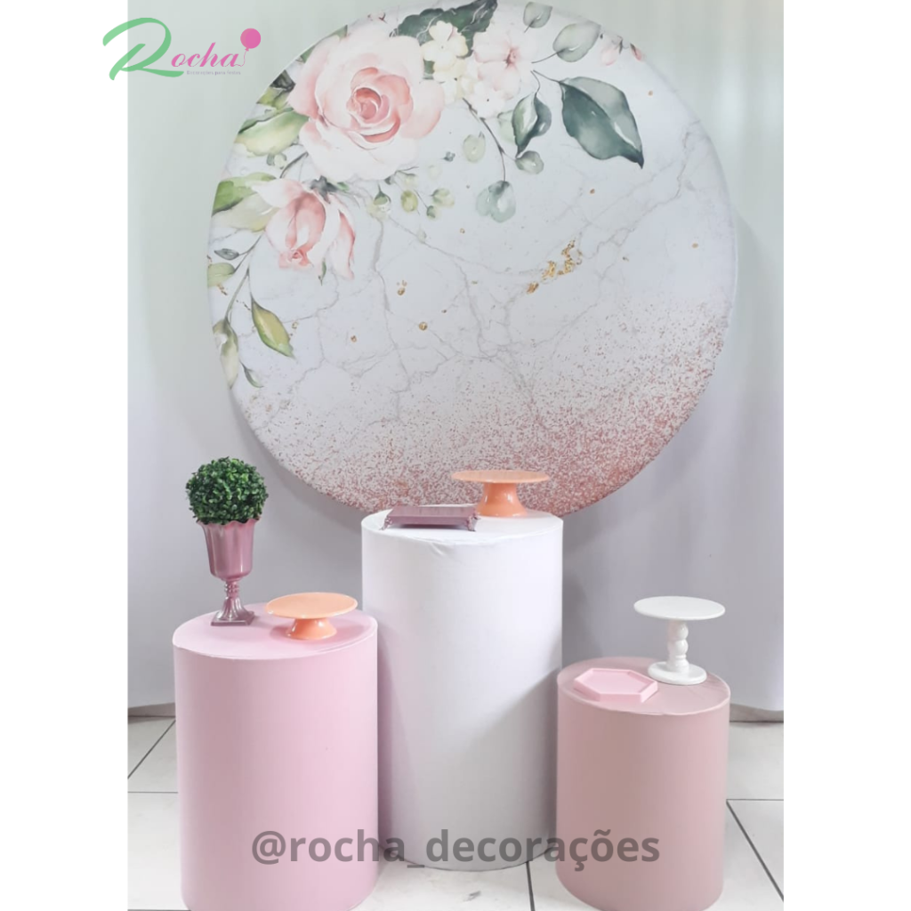 Floral Rosas Salmão Rose Kit Essencial - Rocha Decorações