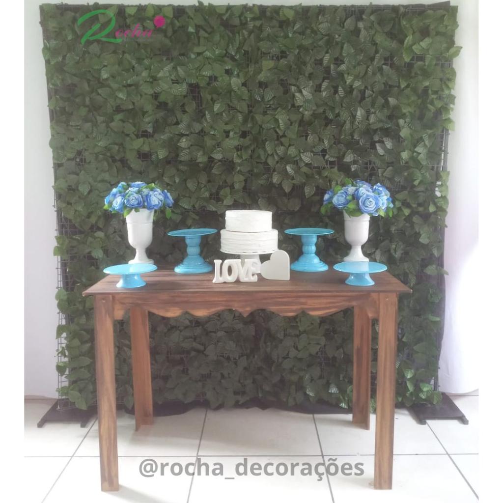Casamento Rustico Azul Composição 006 - Rocha Decorações