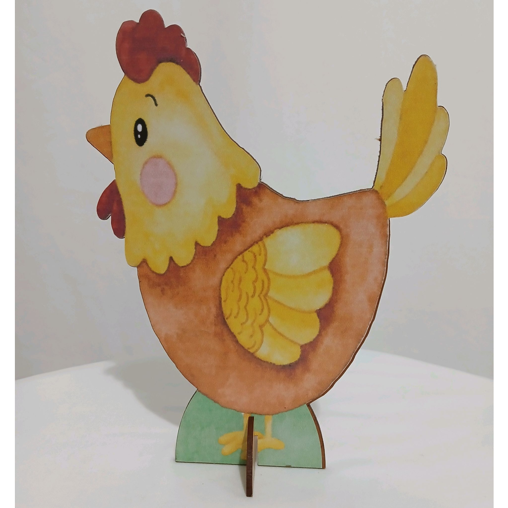 Galinha Display Fazendnha 20Cm - Rocha Decorações