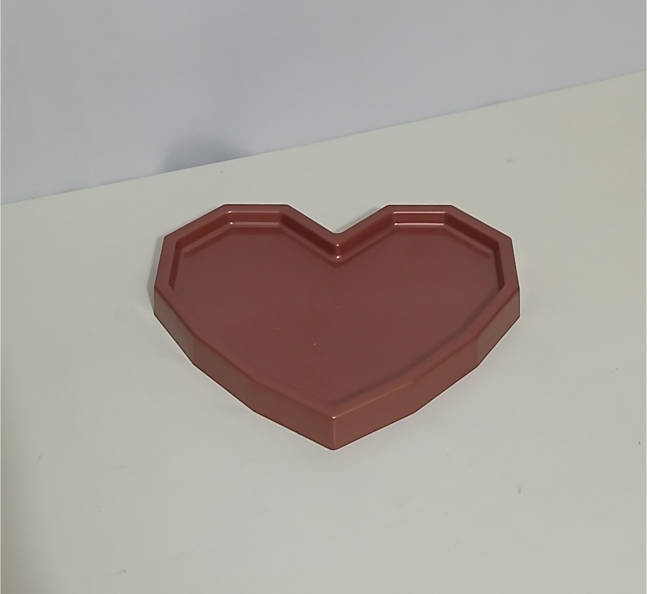 Bandeja Coração Rose Gold - Rocha Decorações