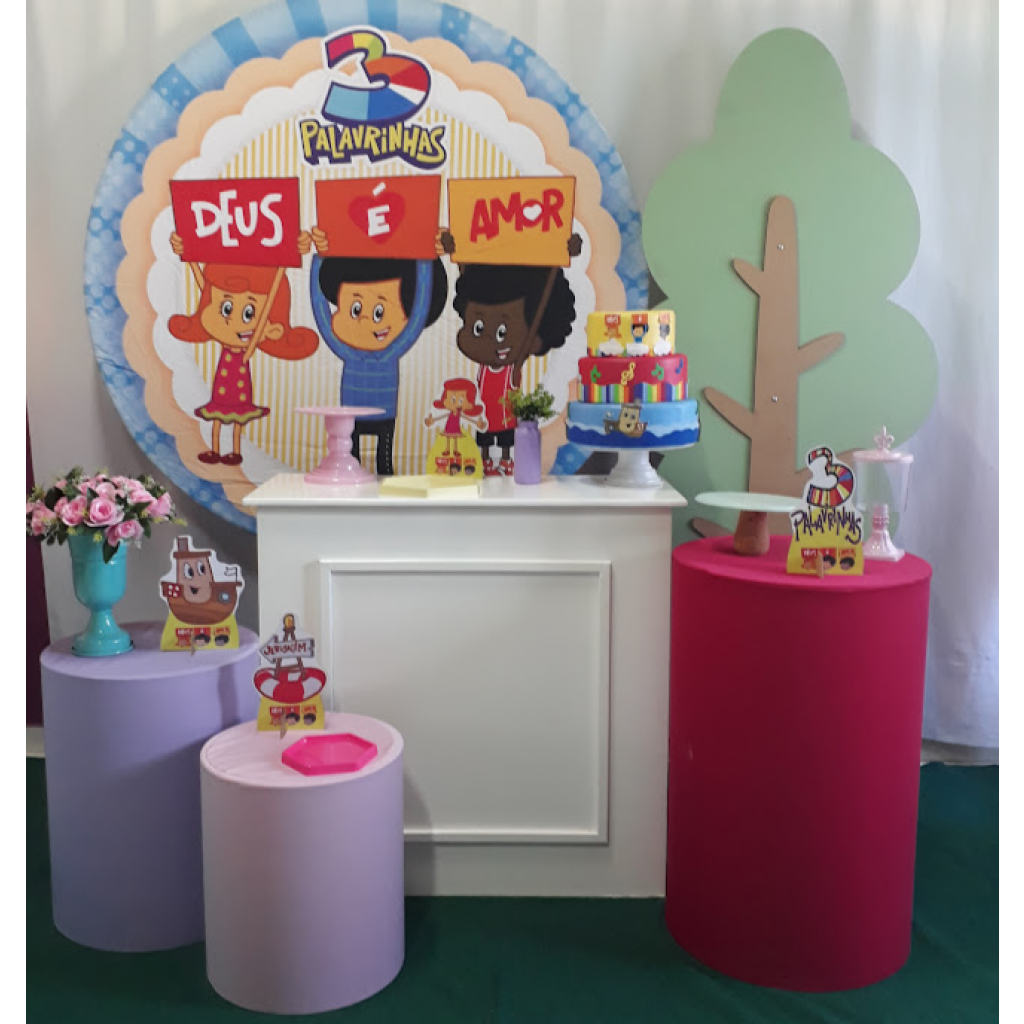 Tres Palavrinhas Composição 40924 - Rocha Decorações