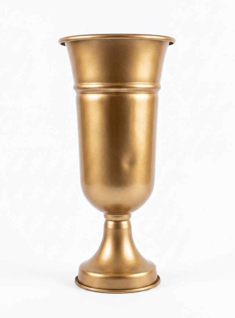 Vaso Imperial Dourado G - Rocha Decorações