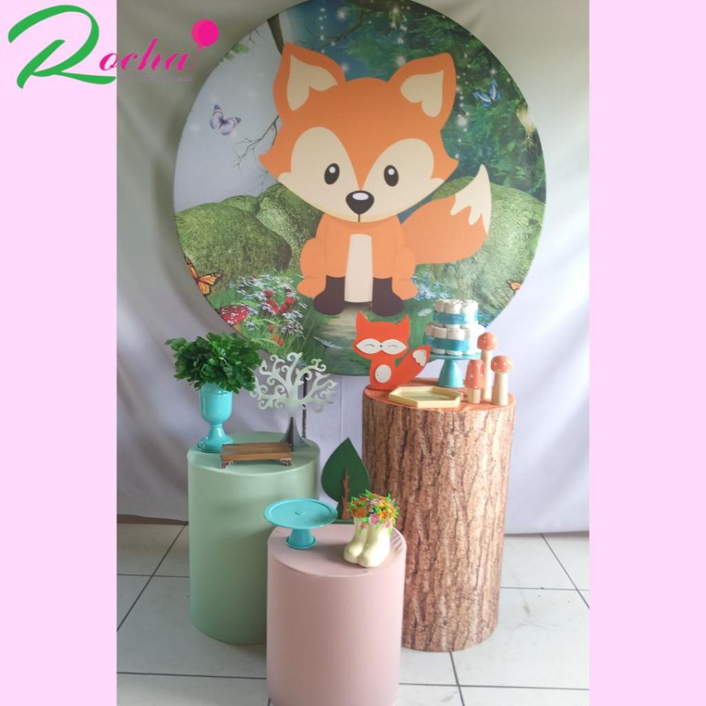 Raposinha Chá de Bebê Kit Essencial - Rocha Decorações