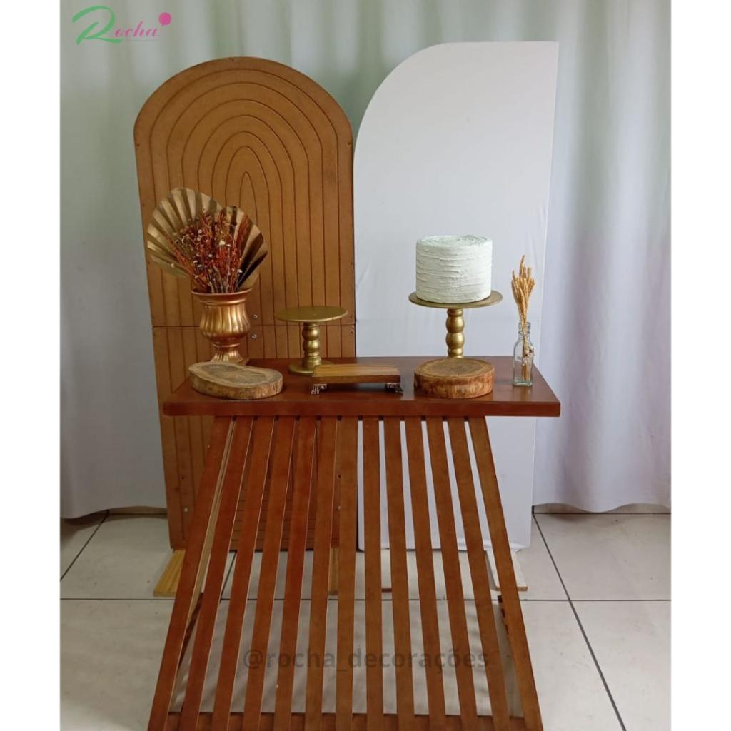 Rustico E Dorado E Branco Composição - Rocha Decorações