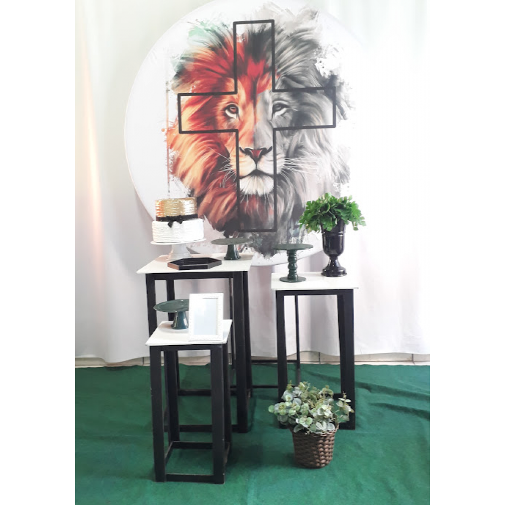 Leão Composição - Rocha Decorações