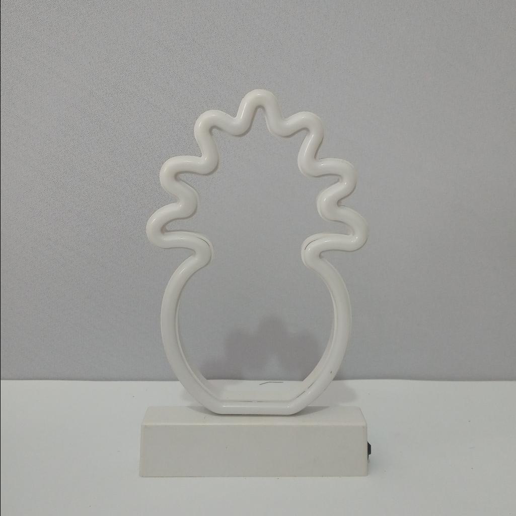 Abacaxi Luminoso 25Cm (Não Acompanha Pilha) - Rocha Decorações