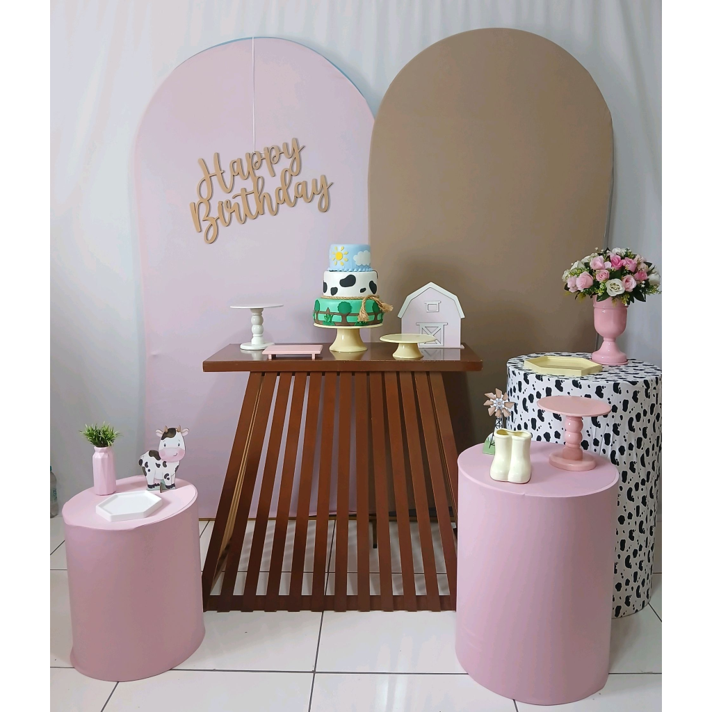 Fazendinha Rosa Composição 0053 - Rocha Decorações