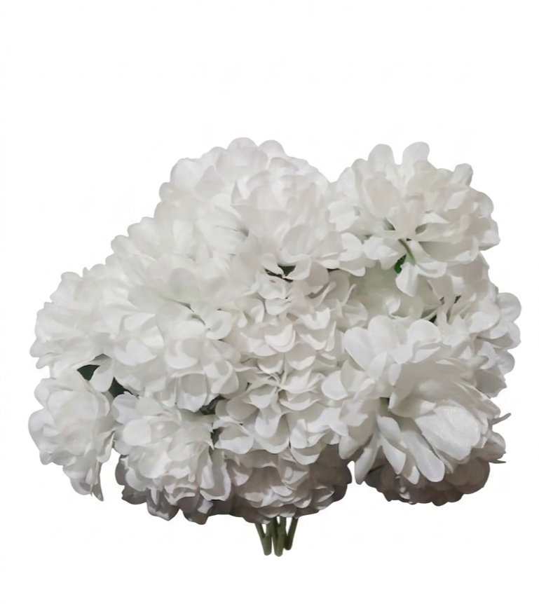 Buque de Flores Cravo Branco - Rocha Decorações