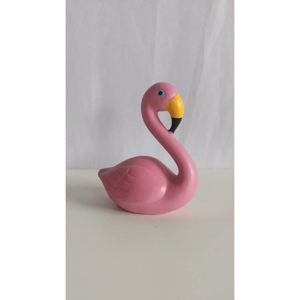 Flamingo Cerâmica - Rosa - Rocha Decorações