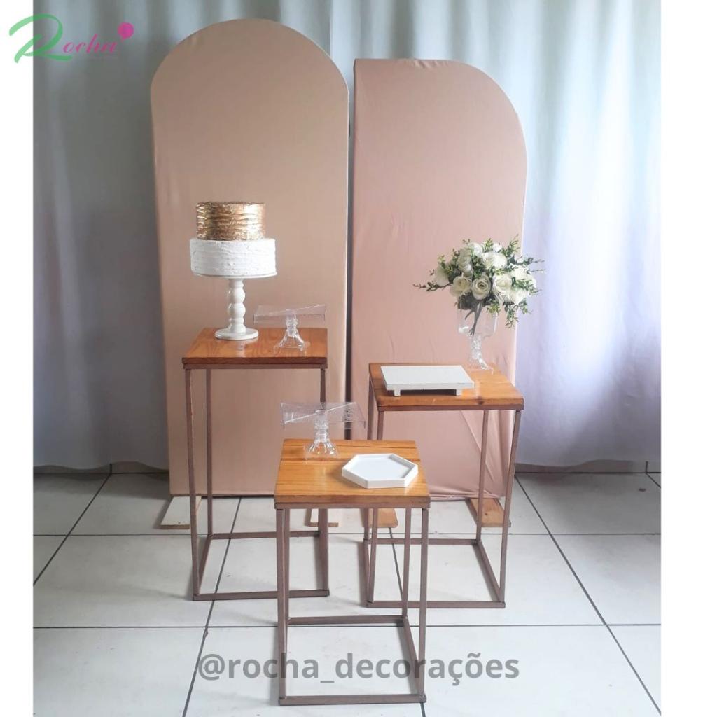 Bodas Nude E Branco Compoisção - Rocha Decorações