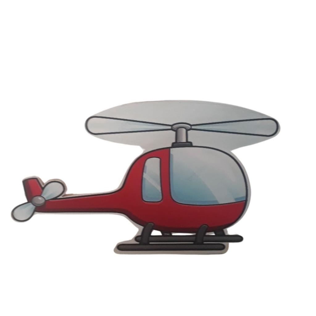 Helicoptero Display Mdf - Rocha Decorações