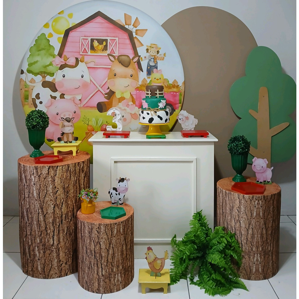 Fazendinha Composição - Rocha Decorações
