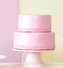 Bolo Cenógrafico/ Fake Rosa - Rocha Decorações Pegue e Monte Itatiba