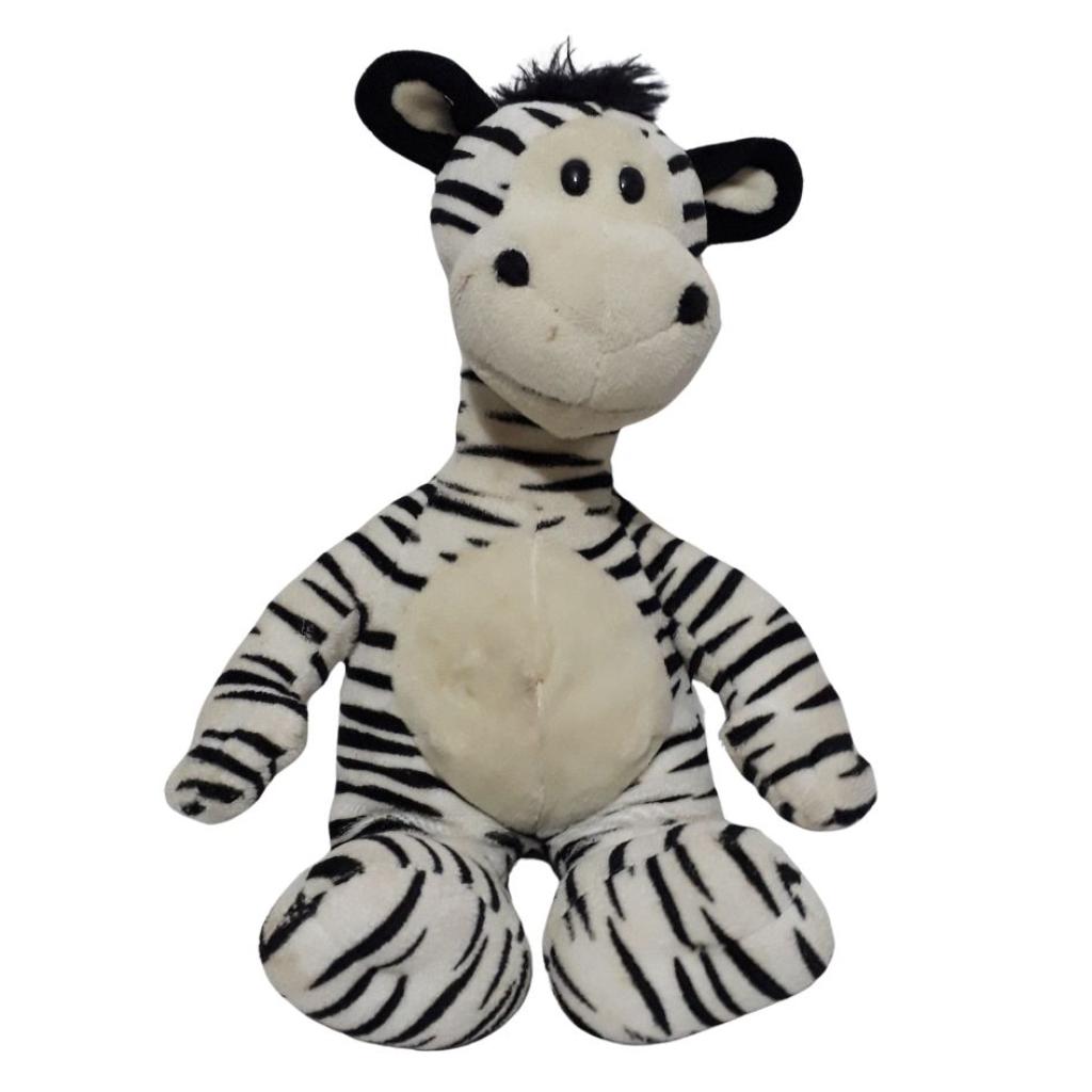 Zebra Pelucia Safari Baby - Rocha Decorações
