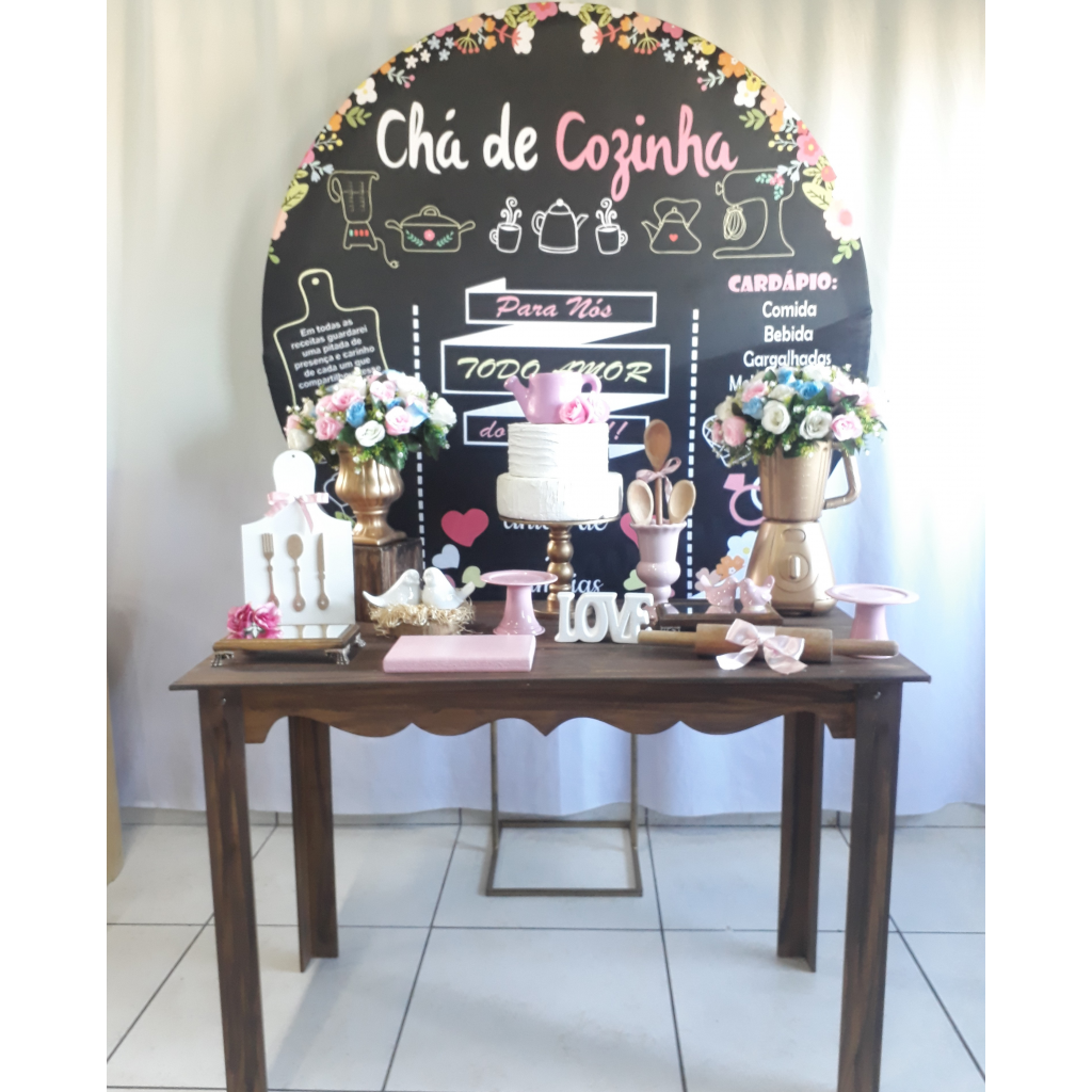 Cha de Cozinha / Panela Composição - Rocha Decorações