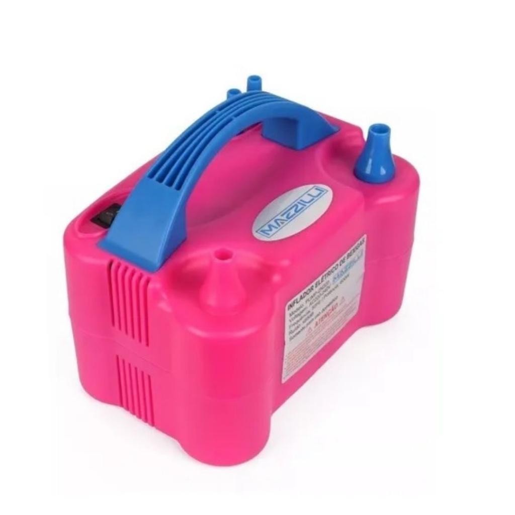 Inflador / Compressor / Bomba Para Encher Baloes - Rocha Decorações