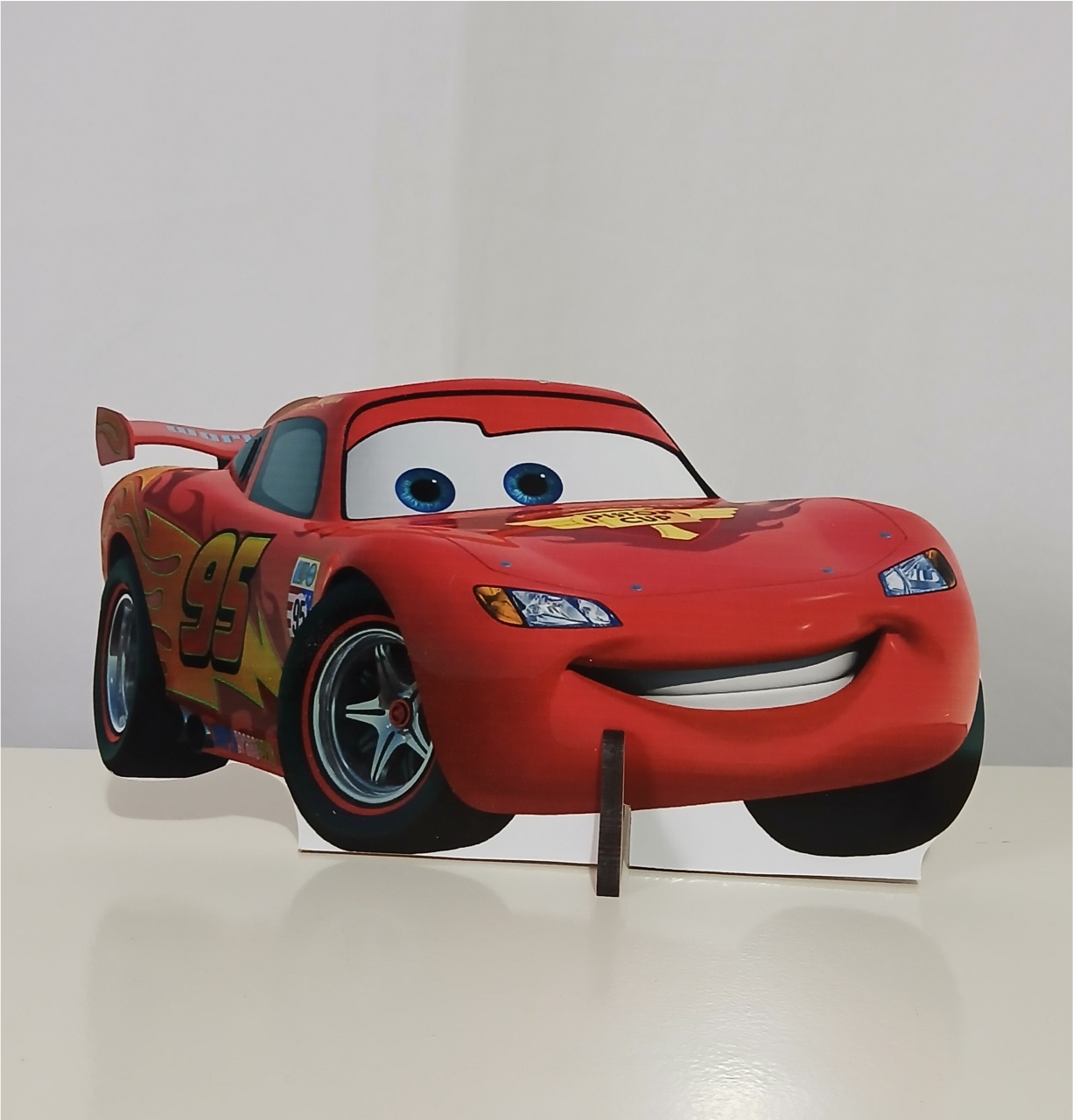 Relâmpago Mcqueen / Cars Displays Mdf - Rocha Decorações Pegue e Monte Itatiba