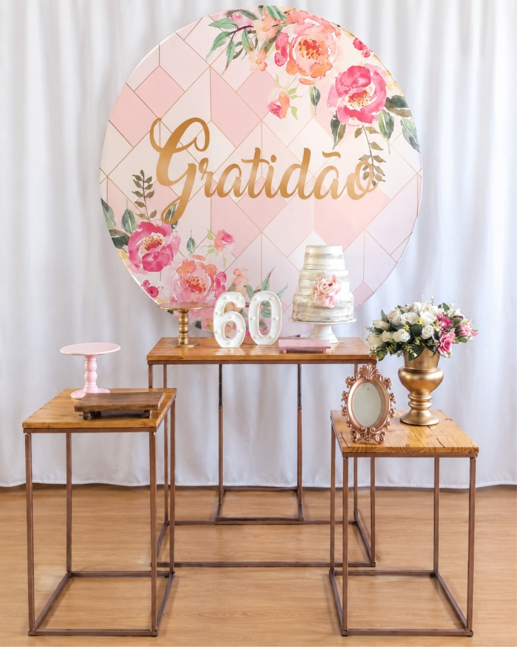 Gratidão Composição K-3696 - Rocha Decorações Pegue e Monte Itatiba