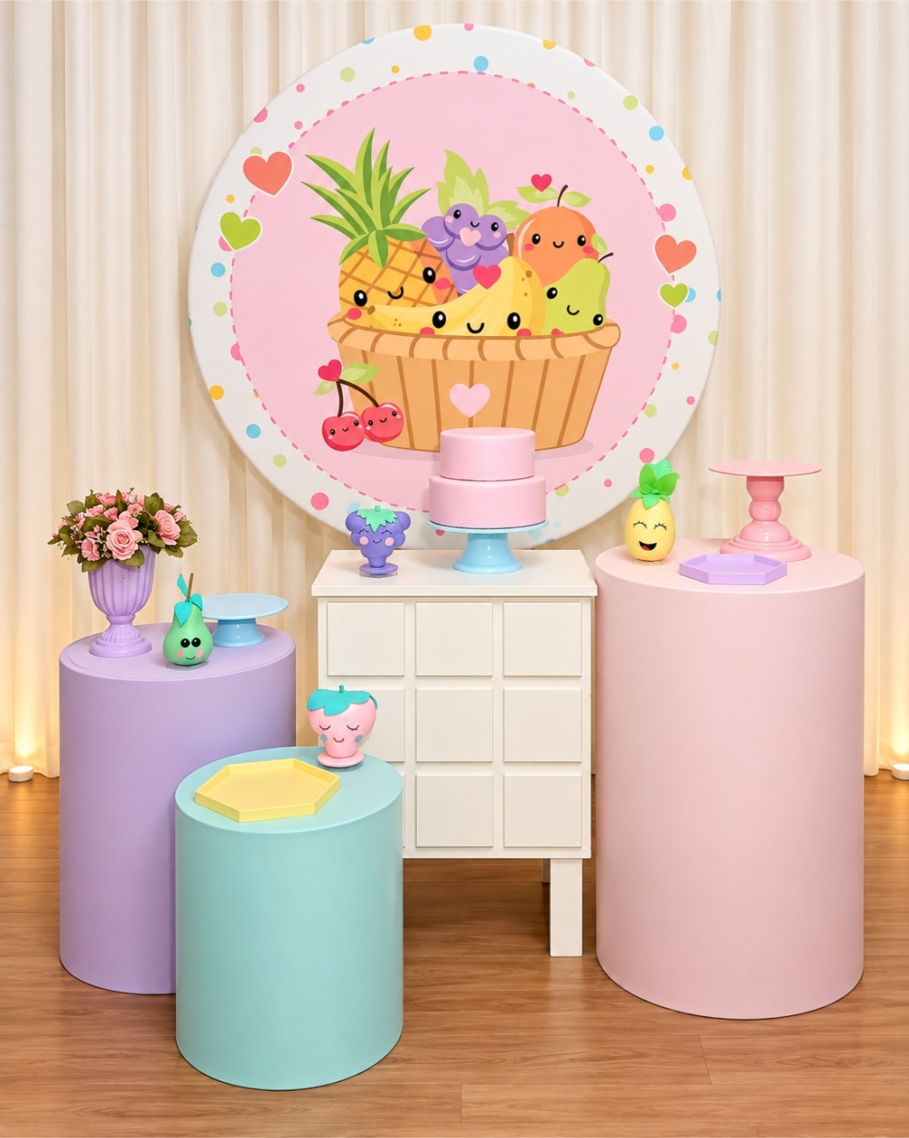Fruta, Frutinhas Kit Plus - Rocha Decorações Pegue e Monte Itatiba