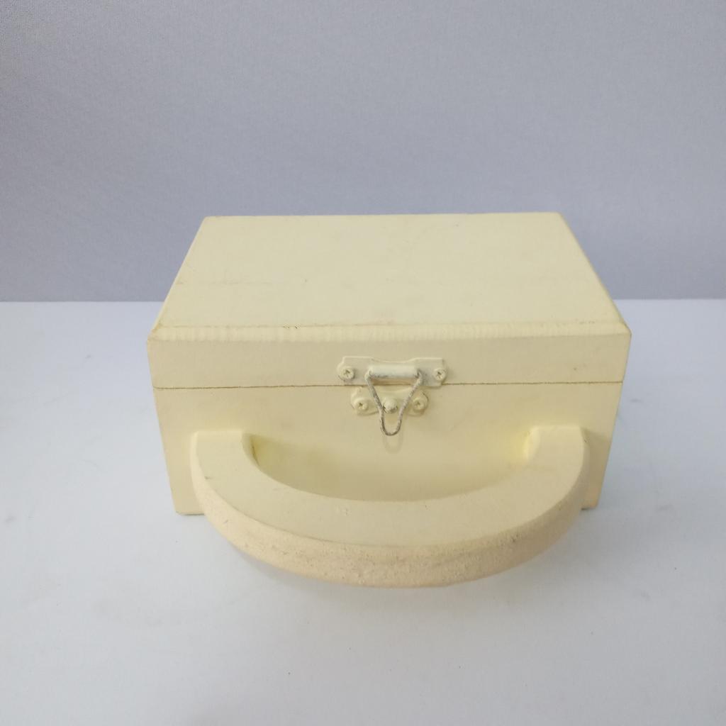 Maleta Mdf P (Cores) - Vermelho,Amarelo,Preto - Rocha Decorações