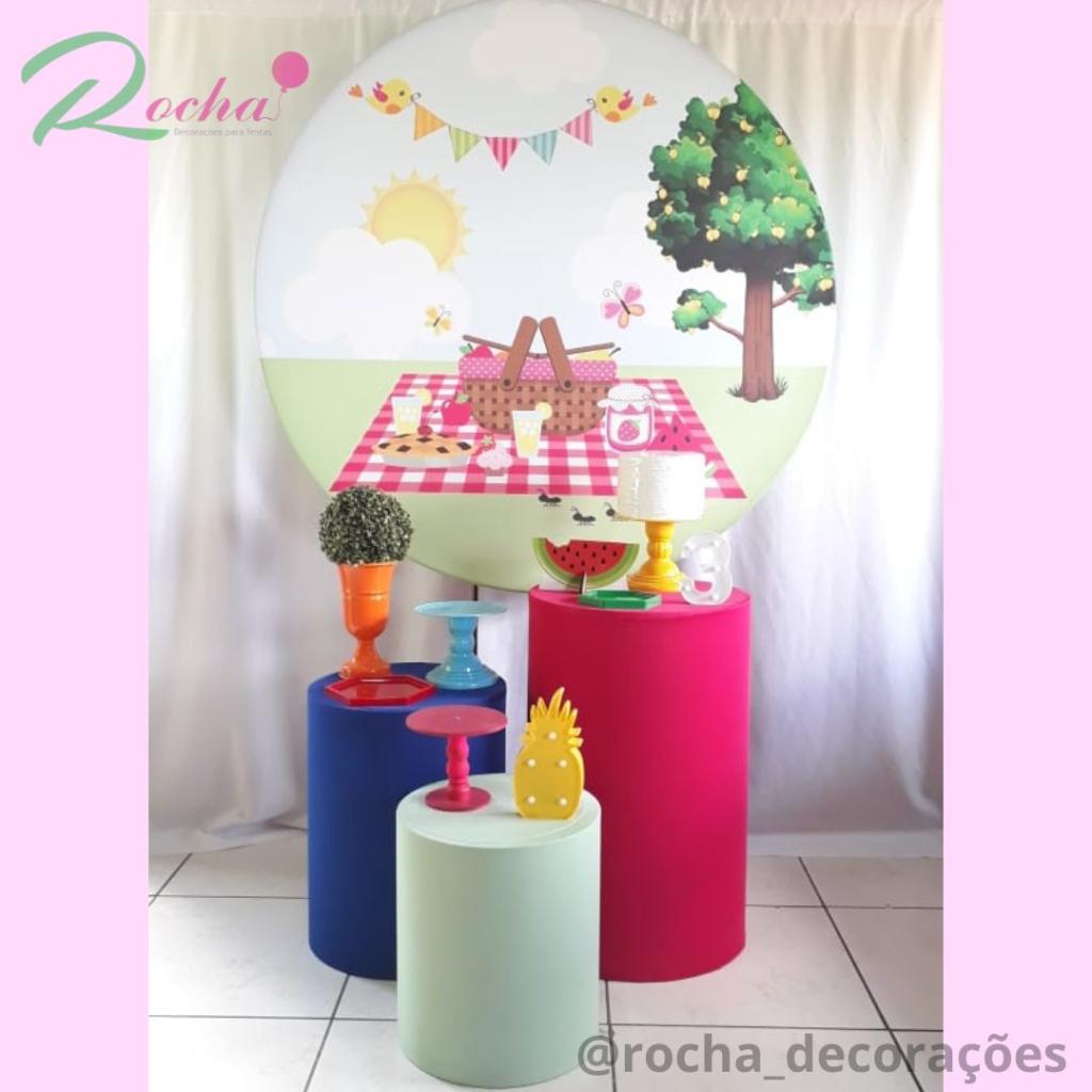 Pic Nic Menina Kit Essencial - Rocha Decorações
