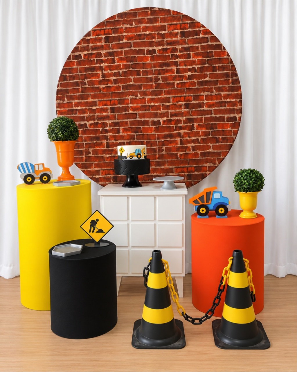 Construção Civil Kit Plus K-9926 - Rocha Decorações Pegue e Monte Itatiba
