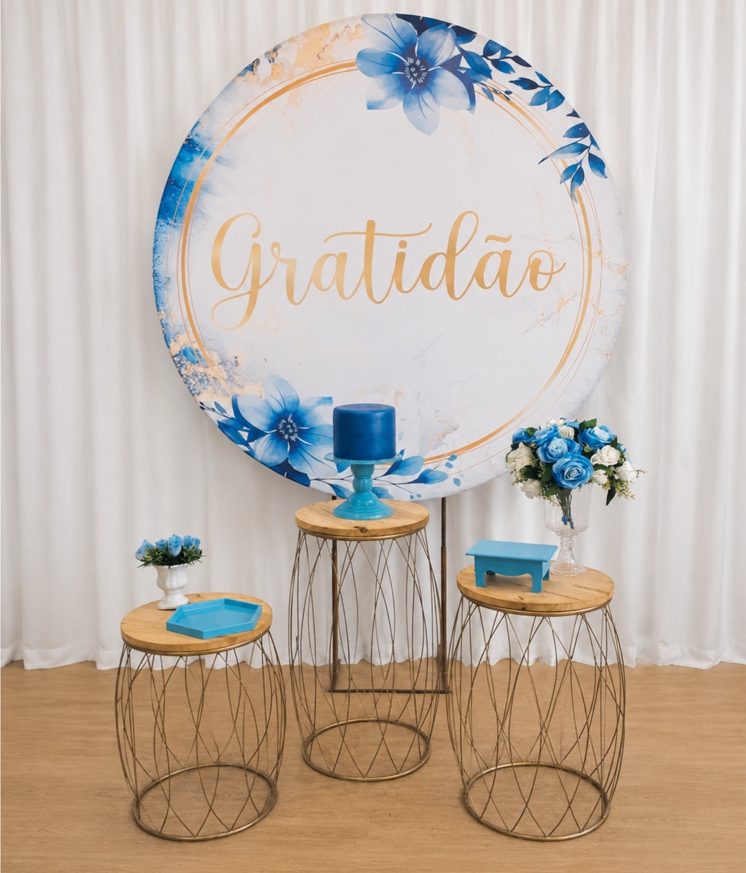 GRATIDÃO AZUL KIT PREMIUM