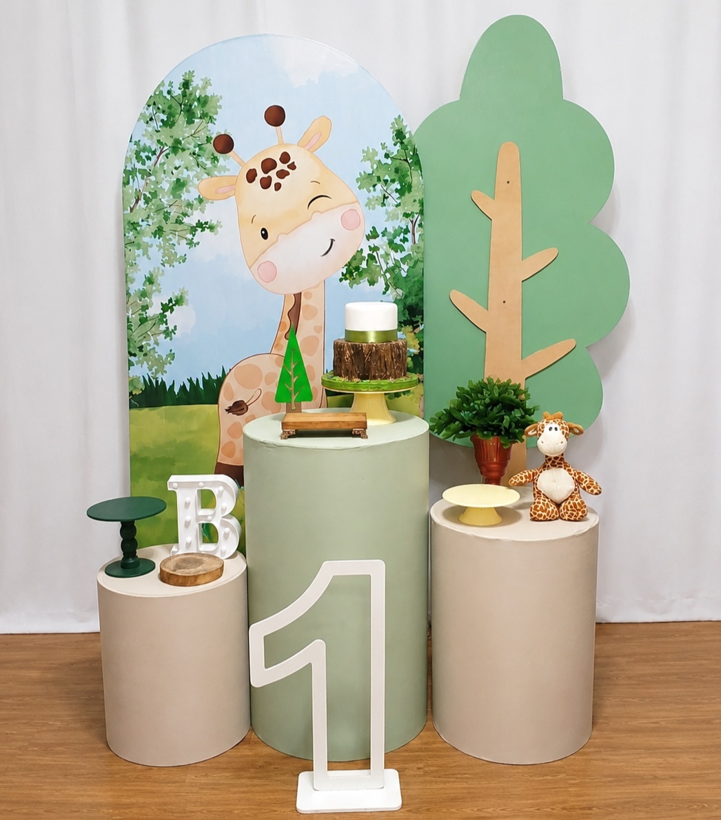 GIRAFA SAFARI MENINO KIT DUO ROMANO 9659