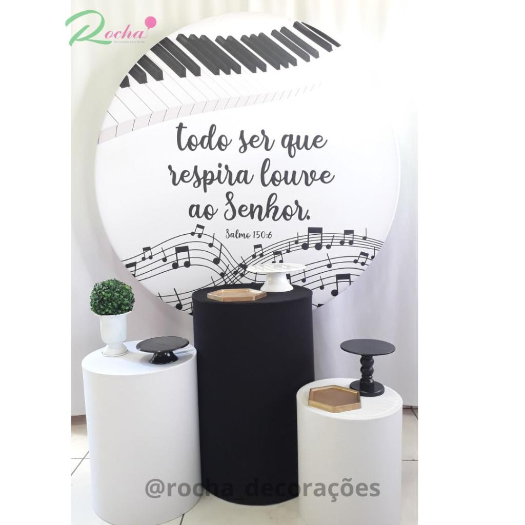 Salmo 150 Musica Kit Essencial - Rocha Decorações