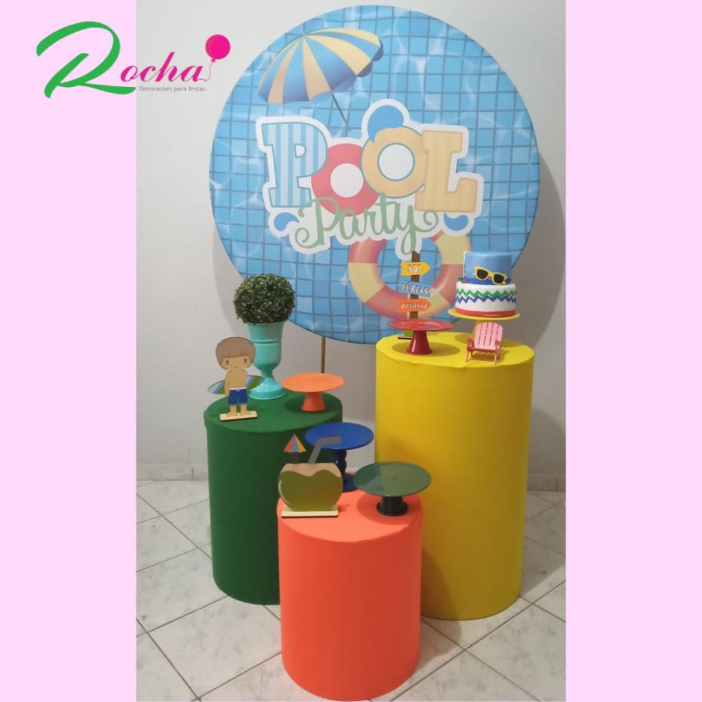 Pool Party Kit Essencial - Rocha Decorações