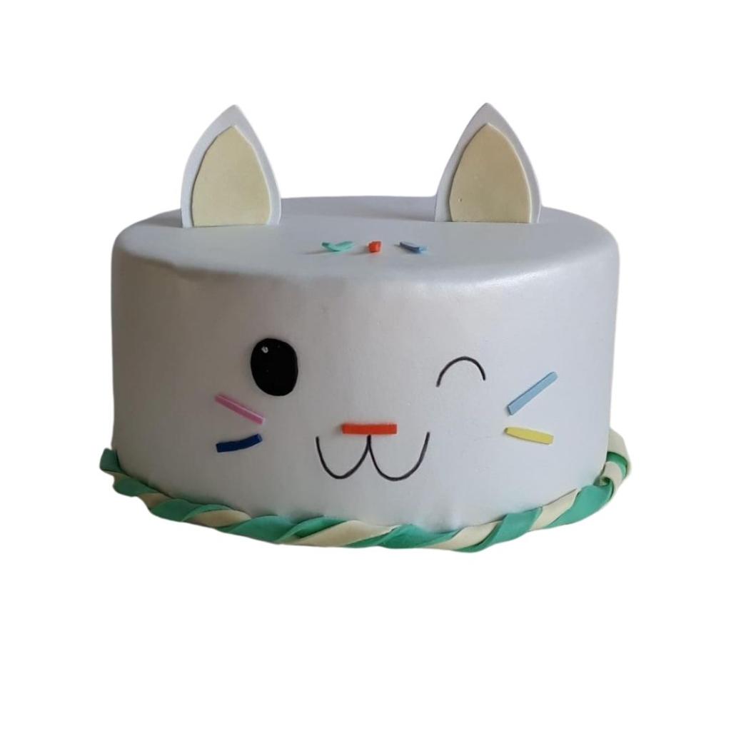 Bolo Cenógrafico/ Fake Gato - Rocha Decorações
