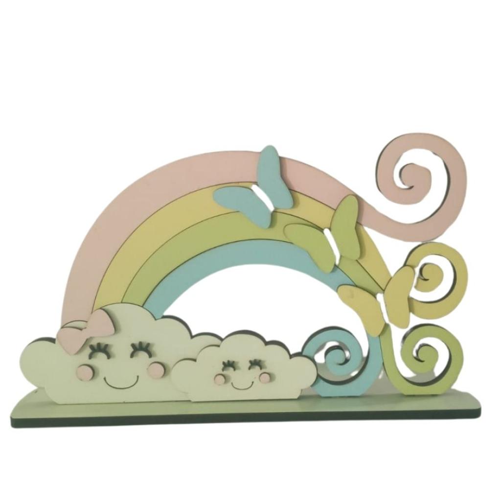 Arco Celeste Com Nuvem, Displays Mdf - Rocha Decorações
