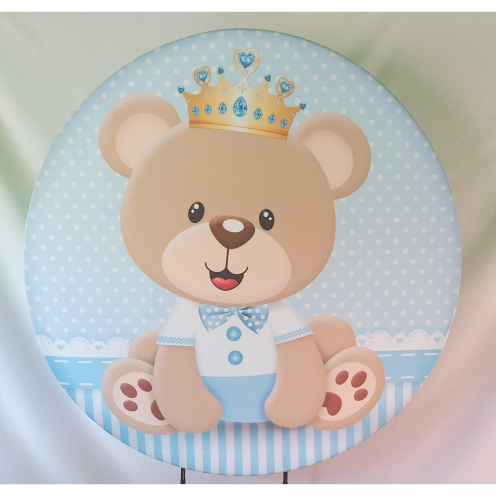Capa Avulsa Para Painel Urso Principe Azul 1,20M. - Rocha Decorações