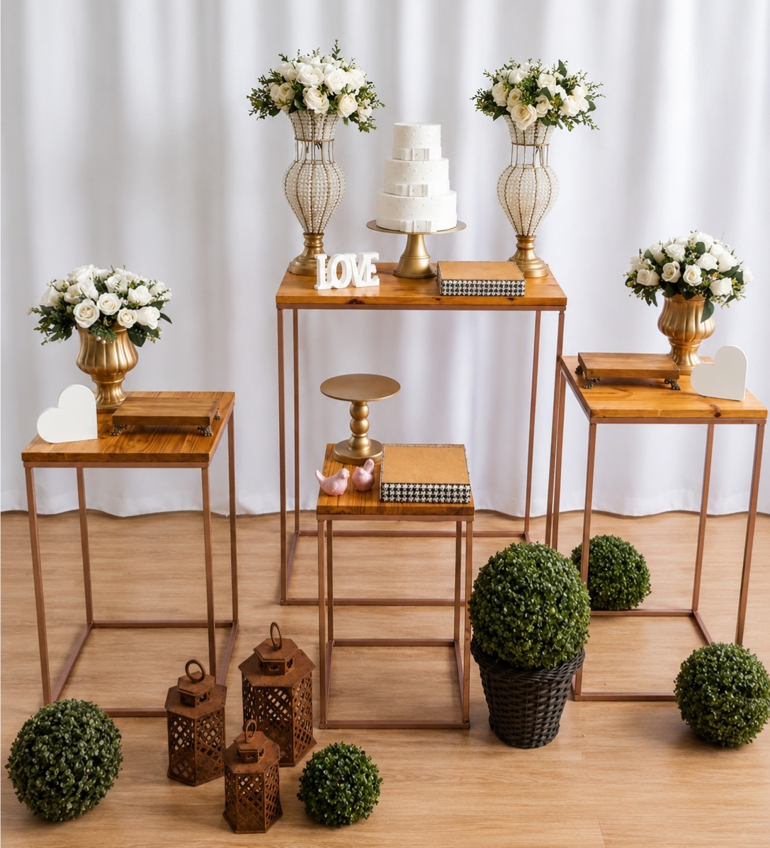 Casamento, Noivado, Bodas - Rocha Decorações Pegue e Monte Itatiba