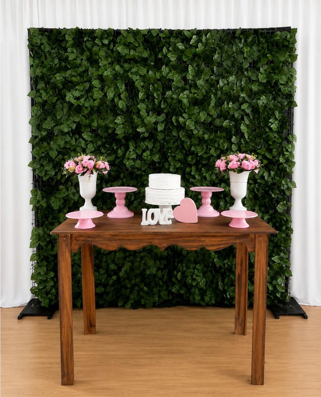 Casamento Rustico Rosa Composição 90163 - Rocha Decorações Pegue e Monte Itatiba