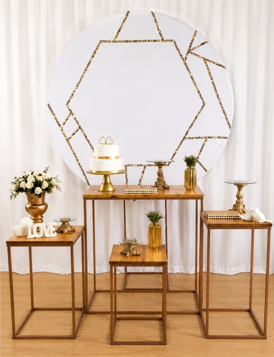 Casamento Composição 0077 - Rocha Decorações Pegue e Monte Itatiba