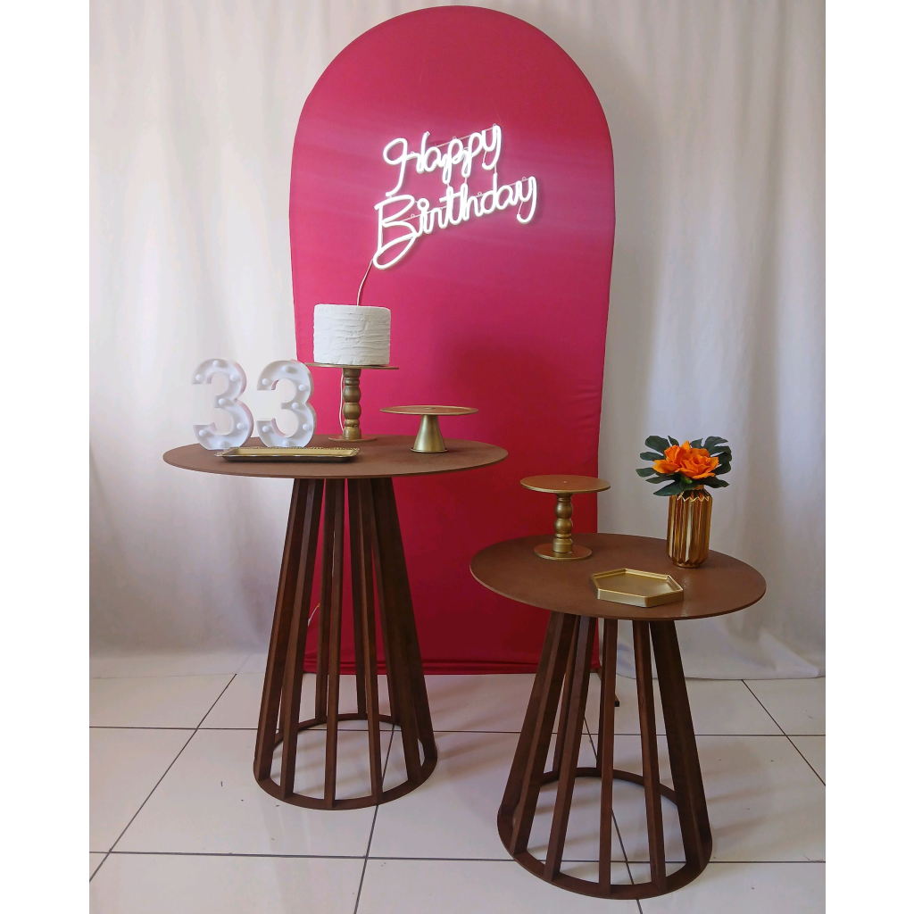 Pink E Laranja Composição Ii - Rocha Decorações