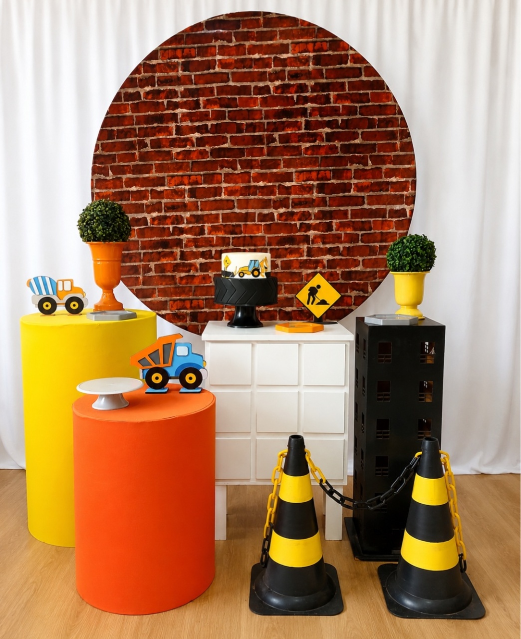 Construção Civil K-8708 - Rocha Decorações Pegue e Monte Itatiba