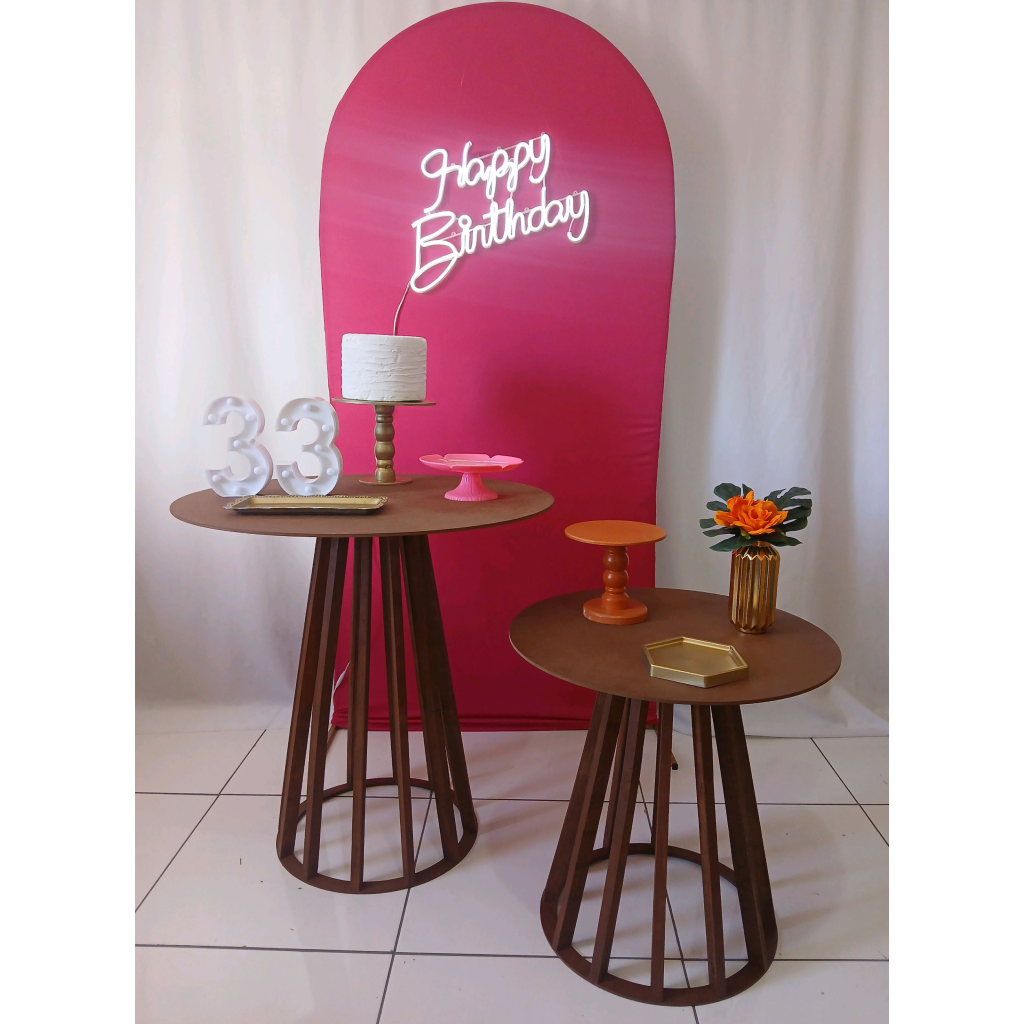 Pink E Laranja Feminino Composição - Rocha Decorações