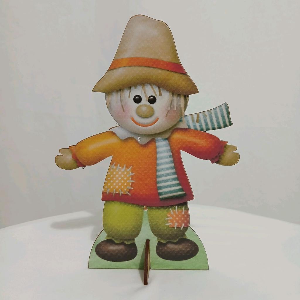 Espantalho Display Fazendinha  20Cm - Rocha Decorações
