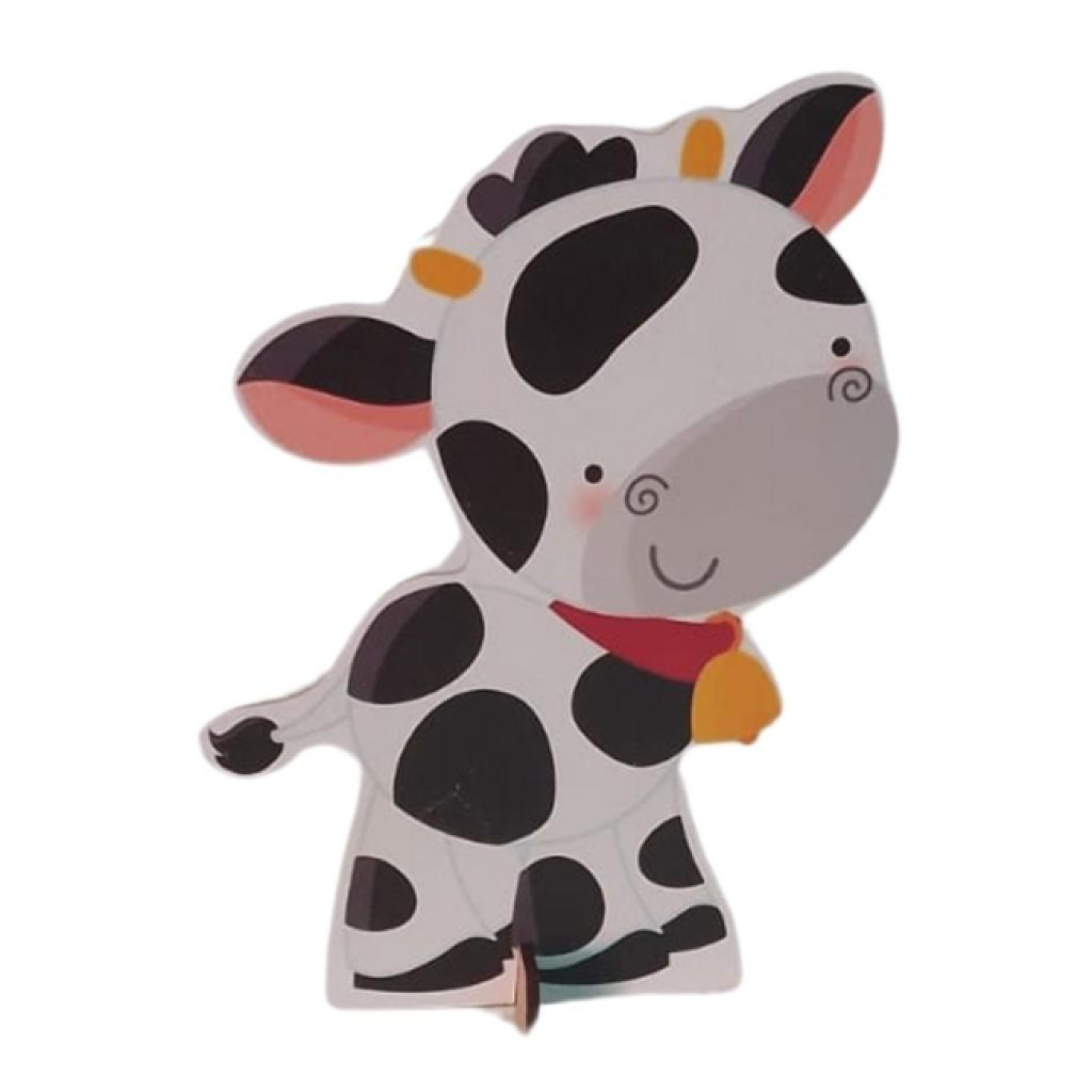 Vaca Baby Fazendinha - Rocha Decorações