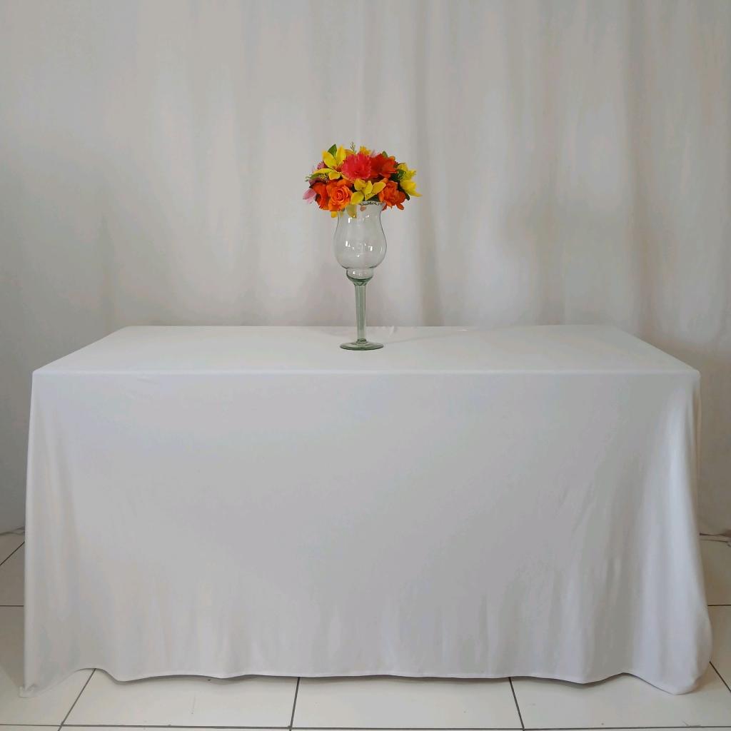 Toalha Branca 2,40 M X 1,50M - Rocha Decorações
