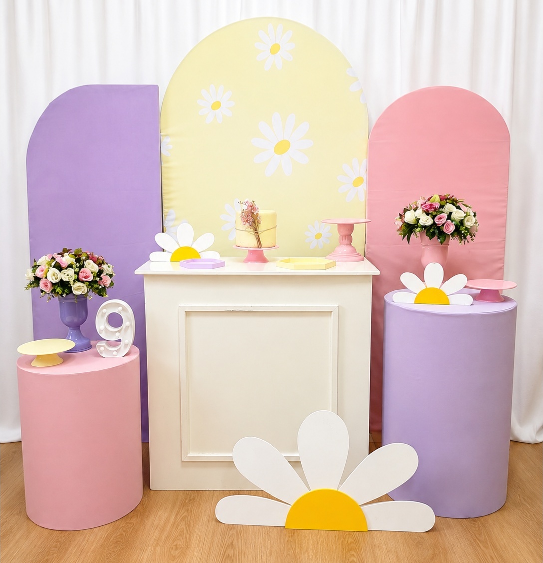 Margarida Menina Composição - Rocha Decorações Pegue e Monte Itatiba