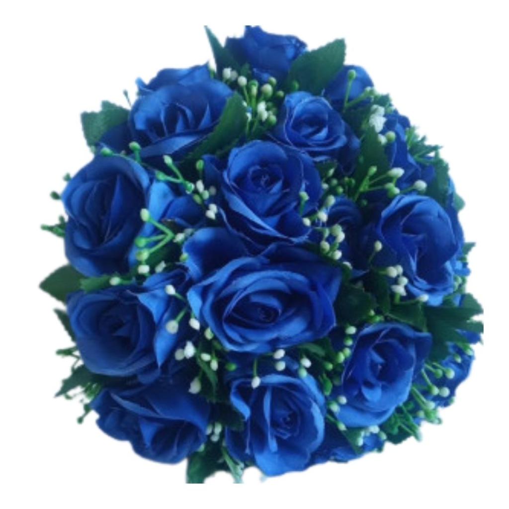 Buque de Flor Azul Escuro - Rocha Decorações
