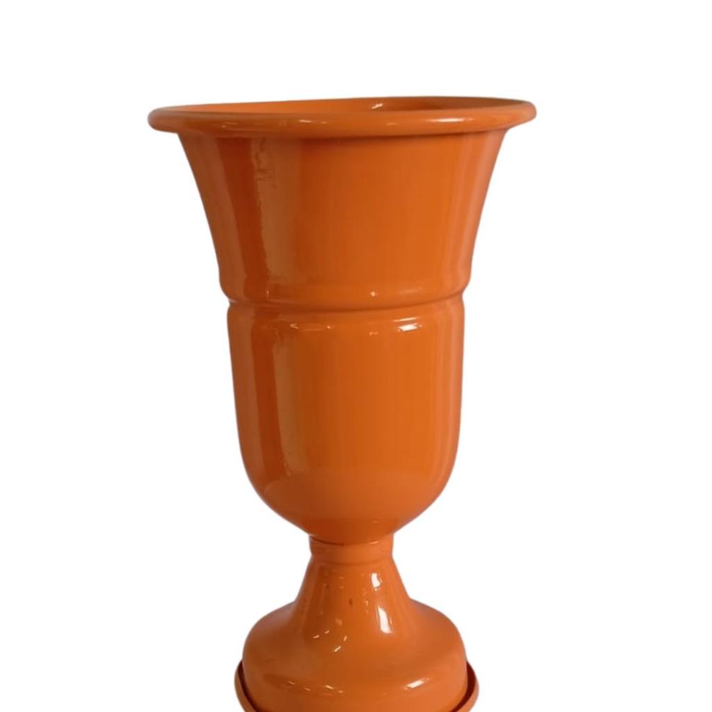 Vaso Imperial Laranja M - Rocha Decorações
