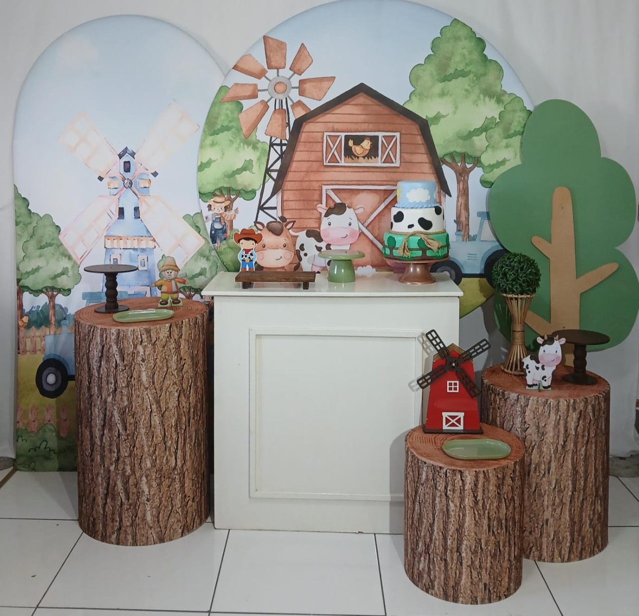 Fazendinha Menino Composição I - Rocha Decorações